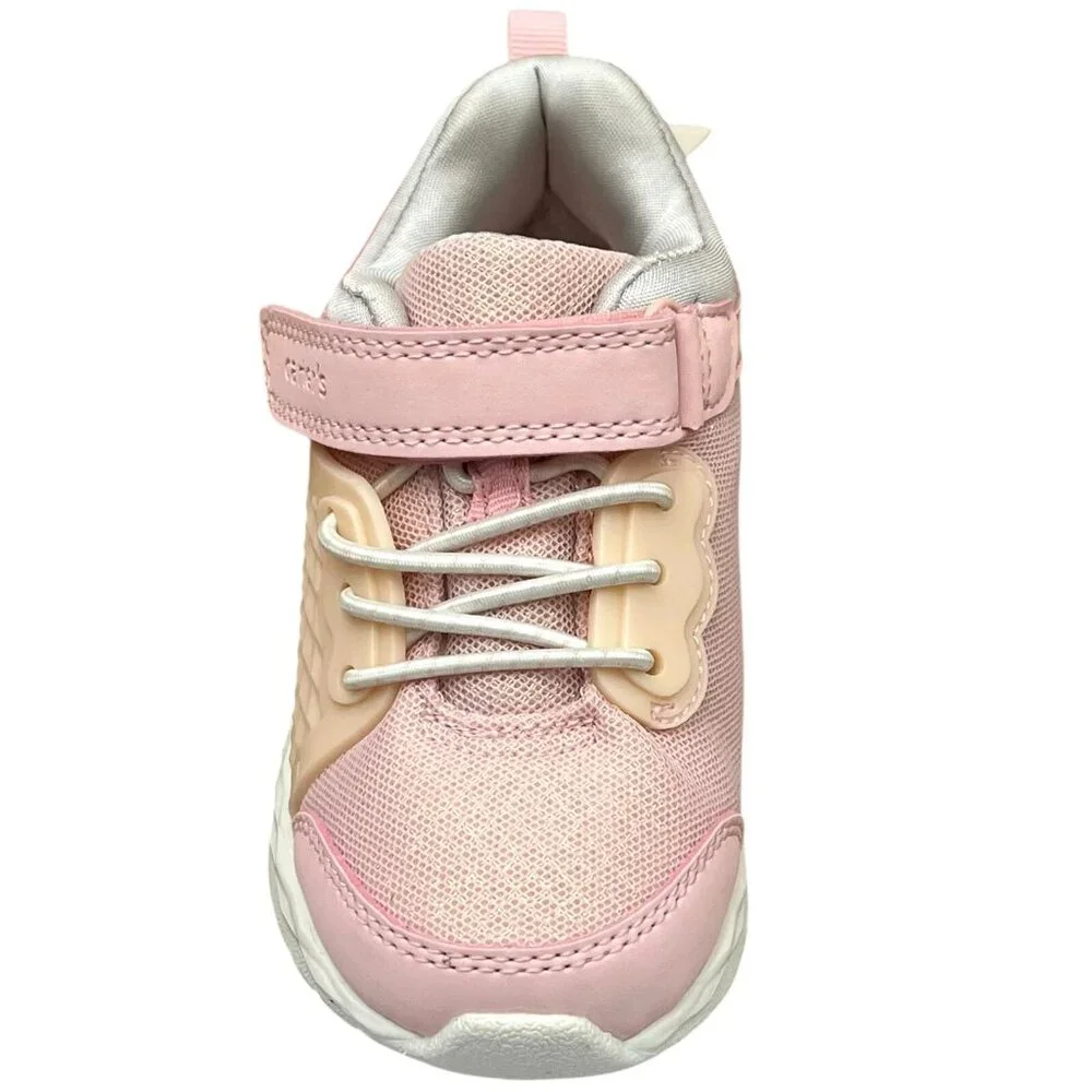 Carter's Toddler Girls‎ Slip-on Casual Sneakers Size 10 Light Pink Lightweight